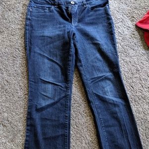 Christopher & banks jeans modern fit boot cut sz 8